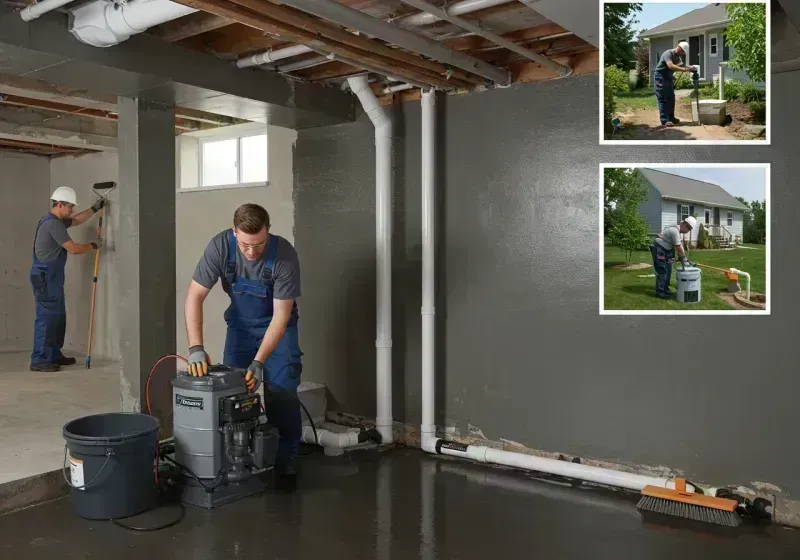 Basement Waterproofing and Flood Prevention process in Lake County, IL